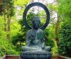 Будда Гаутама сидят